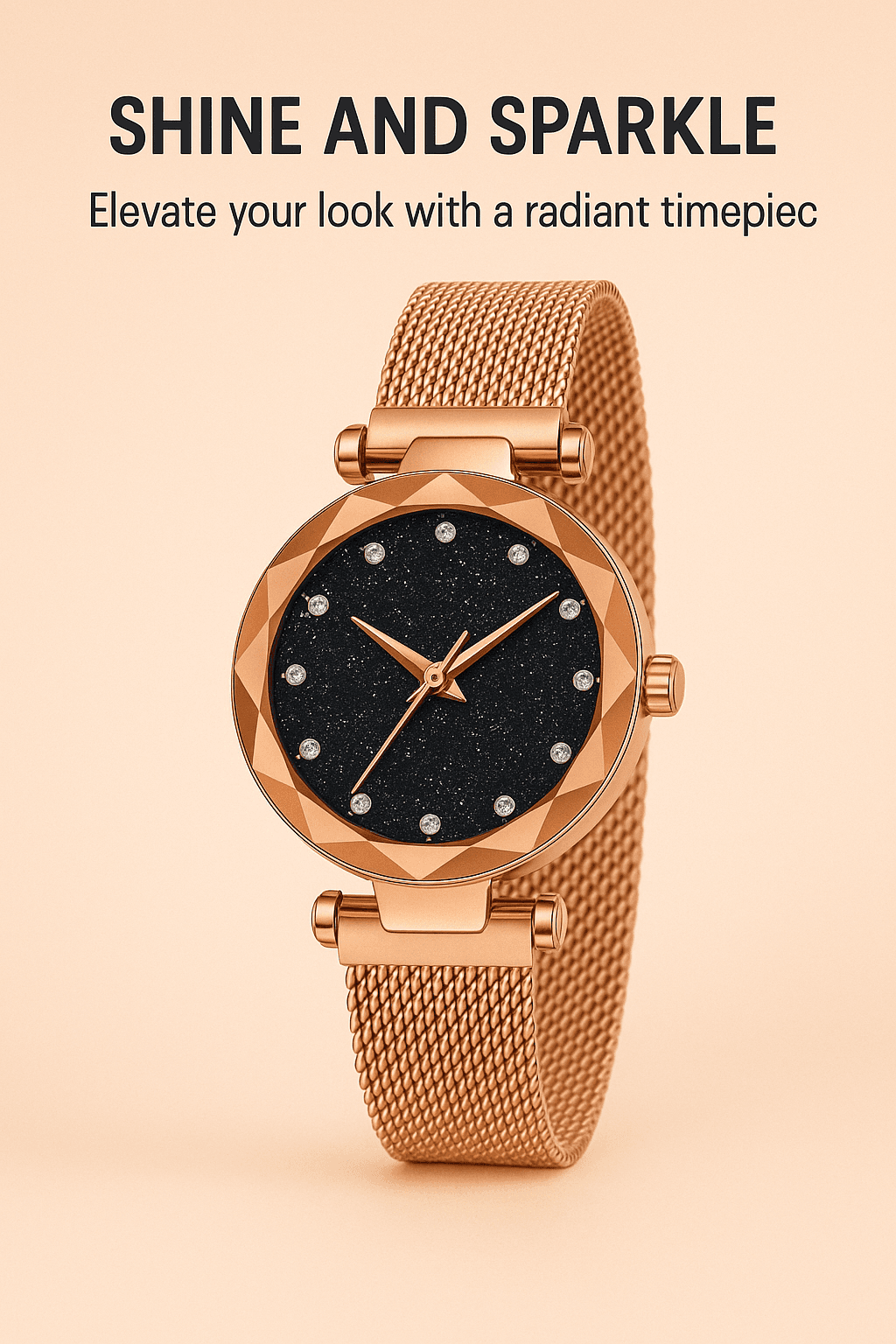 Luxury Starry Sky Women's Watch – Magnetic Elegance for Every Day - Image 1